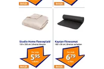 studio home fleeceplaid