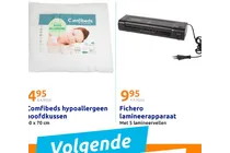 comfibeds hypoallergeen hoofdkussen