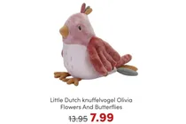 knuffelvogel olivia flowers and butterflies