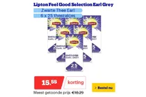 lipton feel good selection earl grey energiseren earl grey thee
