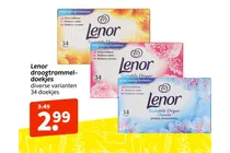 lenor tumble dryer sheets