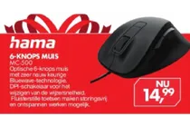 6 knops muis