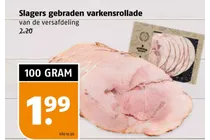 gebraden varkensrollade