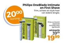 philips oneblade intimate man