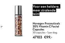 novage proceuticals 20 vitamin c facial capsules