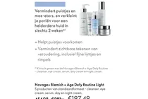 novage blemish age defy routine light