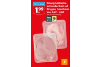 bourgondische schouderham of brugse beenham