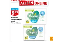 pampers harmonie aqua babydoekjes