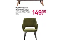 woood fauteuil hazel