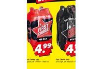 first choice cola zero sugar
