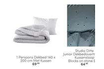 1 persoons dekbed