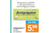antigrippine tabletten