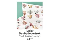 junior dekbedovertrek met kussensloop