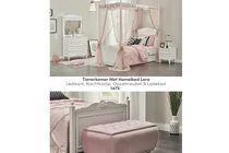 tienerkamer met hemelbed lora