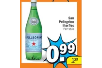 san pellegrino literfles