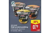 high protein pudding