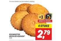 roomboter gevulde koeken