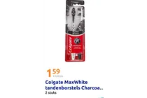 colgate maxwhite tandenborstels charcoal