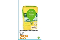 egalisatie zichtvloer