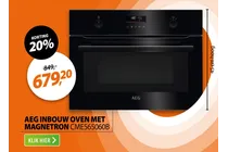 inbouw oven met magnetron