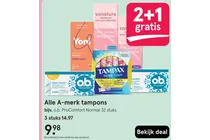 tampax pearl compak tampons