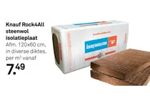 rock4all steenwol isolatieplaat