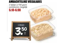 ambachtelijke vissalade