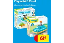 playmobil 123 aqua set met mickey mouse boot
