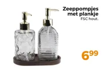 zeeppompjes met plankje