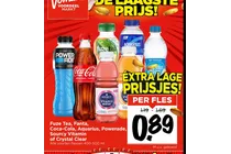 fuze tea fanta coca cola aquarius powerade sourcy vitamin water crystal clear