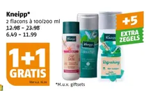 kneipp douchegel en bodylotion