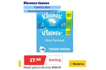 kleenex family box tissues