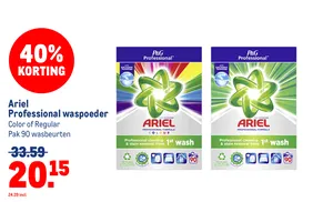 Ariel Professional waspoeder aanbieding