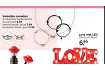 armbandset hartje sleutel