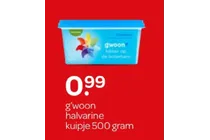g woon halvarine