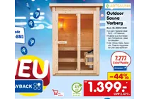 outdoor sauna