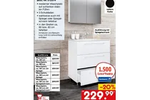 waschplatz mit spiegelschrank
