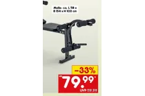 multifunctionele fitnessbank
