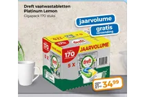 vaatwastabletten platinum lemon