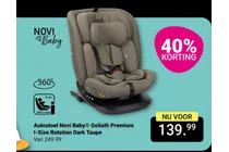 autostoel novi baby goliath premium i size rotation