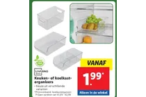 keuken of koelkast organizers