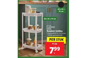 Keuken-trolley aanbieding