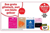 playstation cadeaukaart