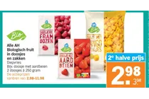 biologische frambozen