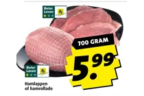 hamlappen of hamrollade