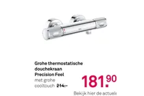 thermostatische douchekraan precision feel