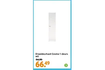 draaideurkast cosmo 1 deurs
