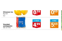 voordeel aardappelen
