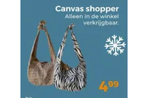 canvas shopper