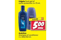 andrelon shampoo of conditioner